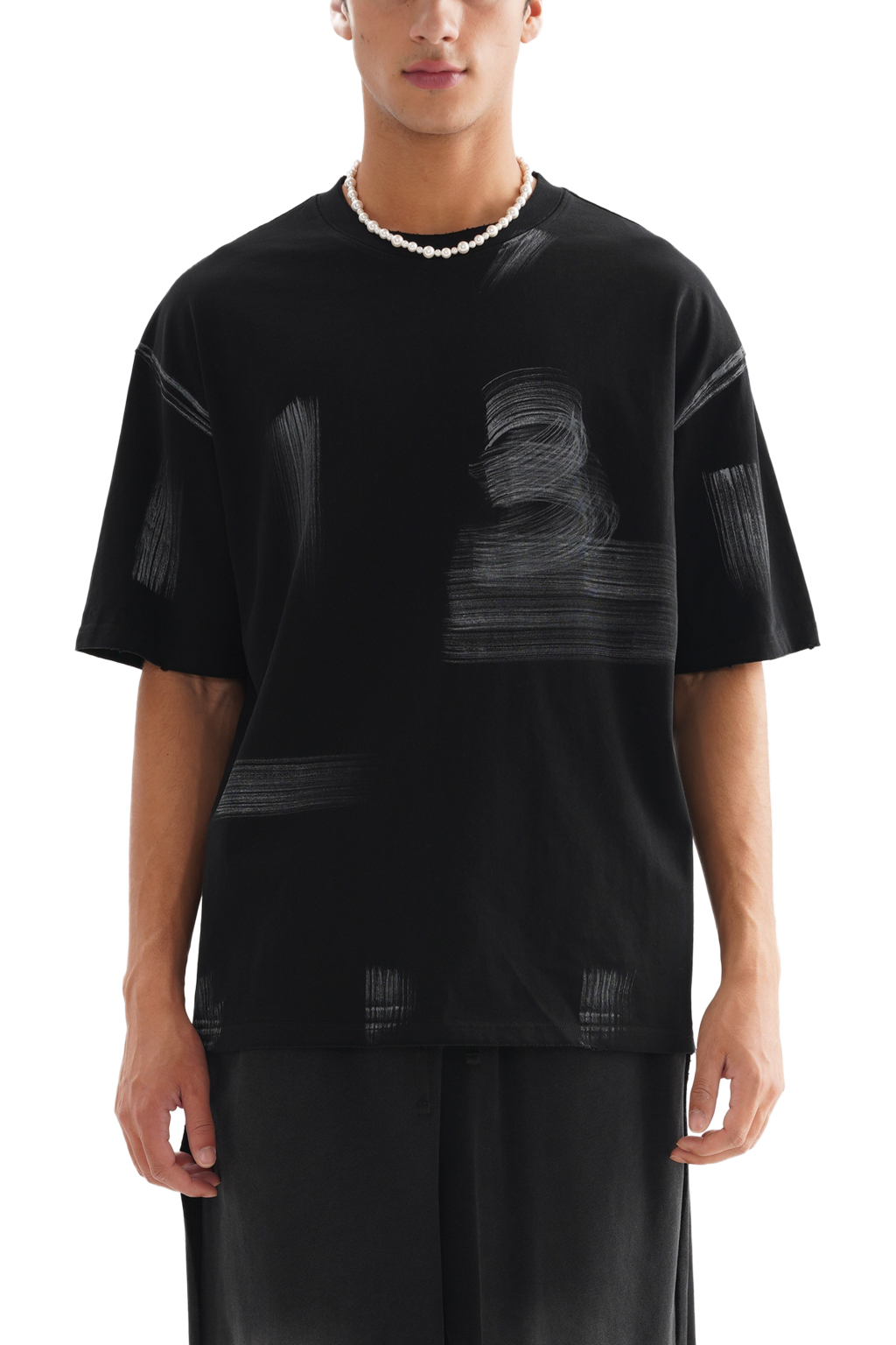 Hand Brushed T-Shirt – Vintage Streetwear | Tapstitch-3